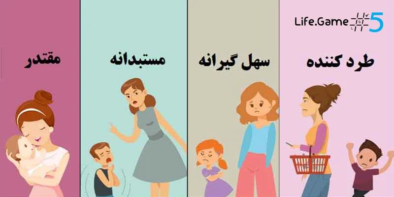 انواع فرزندپروری
